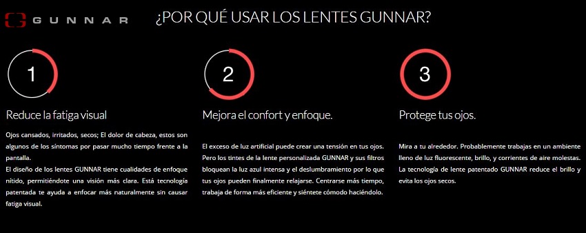 Lentes Gaming Intercept Onyx (Gunnar) 