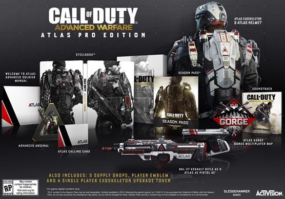 Call Of Duty: Advanced Warfare Atlas Pro Edition 