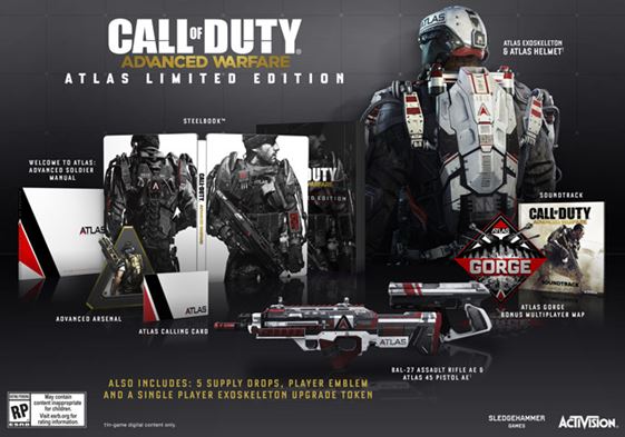 Call Of Duty: Advanced Warfare Atlas Limited Edition 