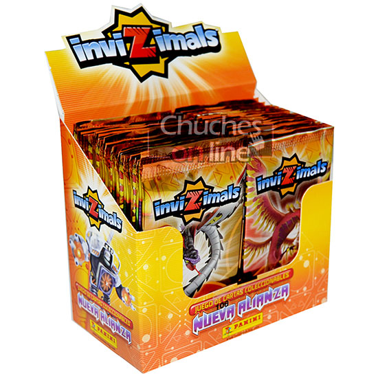 Sobres Cartas Invizimals Nueva Alianza (Combo 10 Sobres + 1 Gratis) 