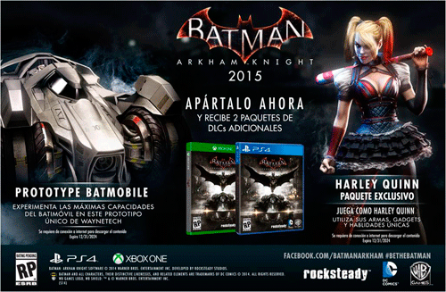 Batman: Arkham Knight ( 37.000 ) 