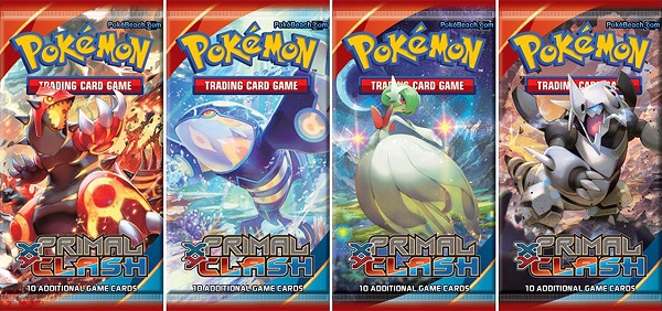 Pokemon XY Primal Clash Booster Pack 3 Sobres (TCG) 