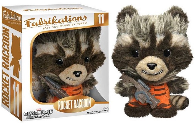 Figura Guardians Of The Galaxy Rocket Raccoon (Fabrikations Soft Peluche) 