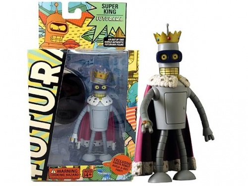 Figura Futurama Bender Super King (Series 5) Toynami 