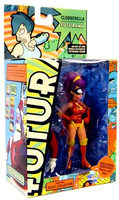 Figura Futurama Leela Clobberella (Series 6) Toynami 