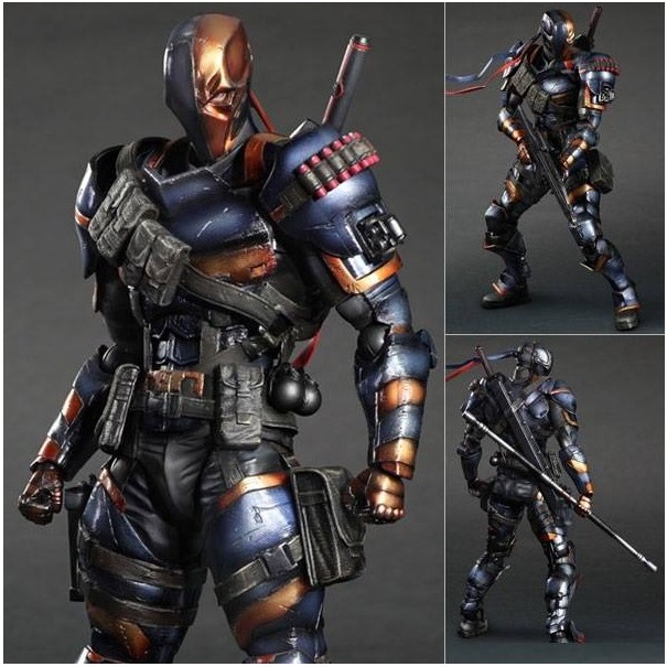 Figura Batman Arkham Origins Deathstroke Play Arts Kai 