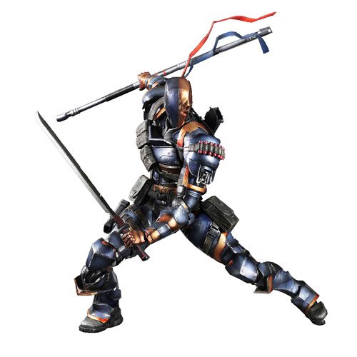 Figura Batman Arkham Origins Deathstroke Play Arts Kai 