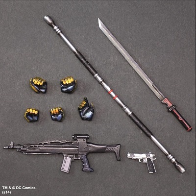 Figura Batman Arkham Origins Deathstroke Play Arts Kai 