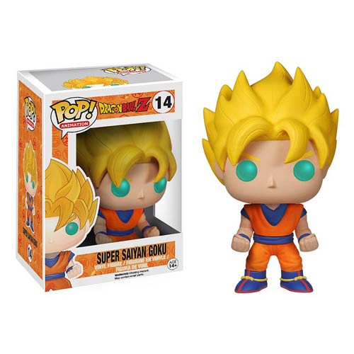 Figura Dragon Ball Z Super Saiyan Goku Funko Pop! (Edicion Limitada Brilla En Oscuridad) 