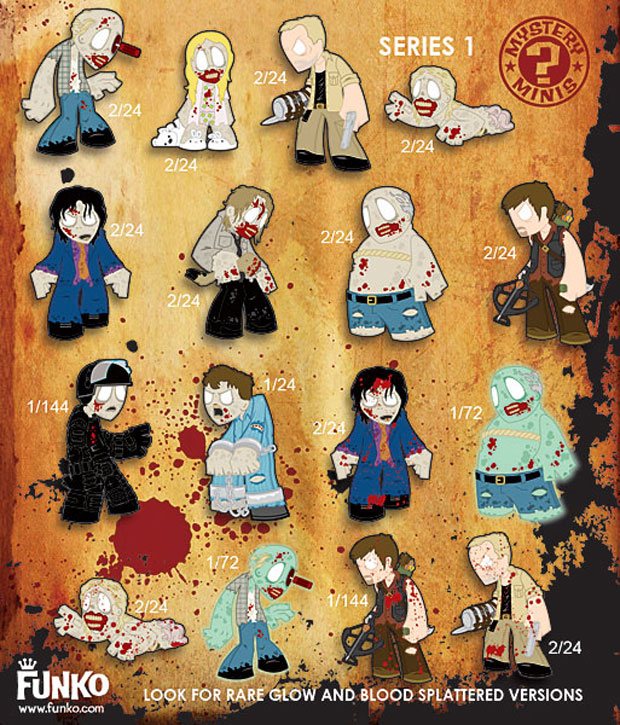 Figura The Walking Dead Mystery Minis (Figura Al Azar) 