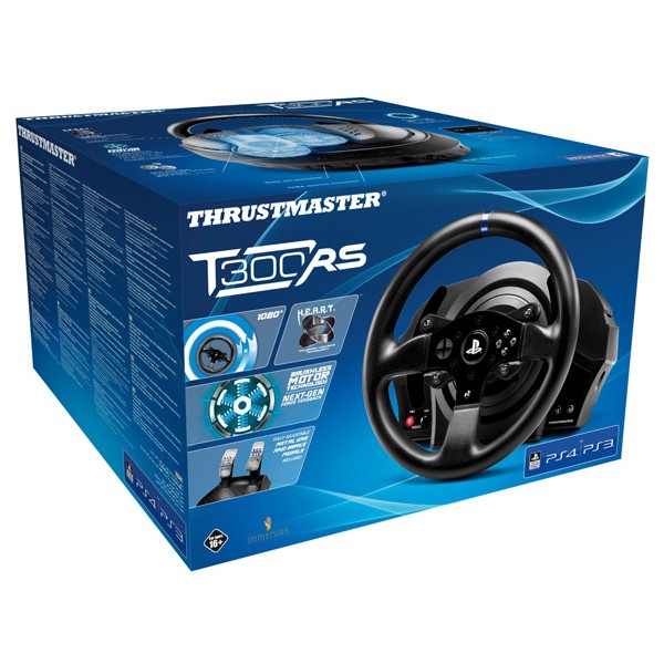Volante PS4 Thrustmaster T300rs Racing Wheel Con Force Feedback 