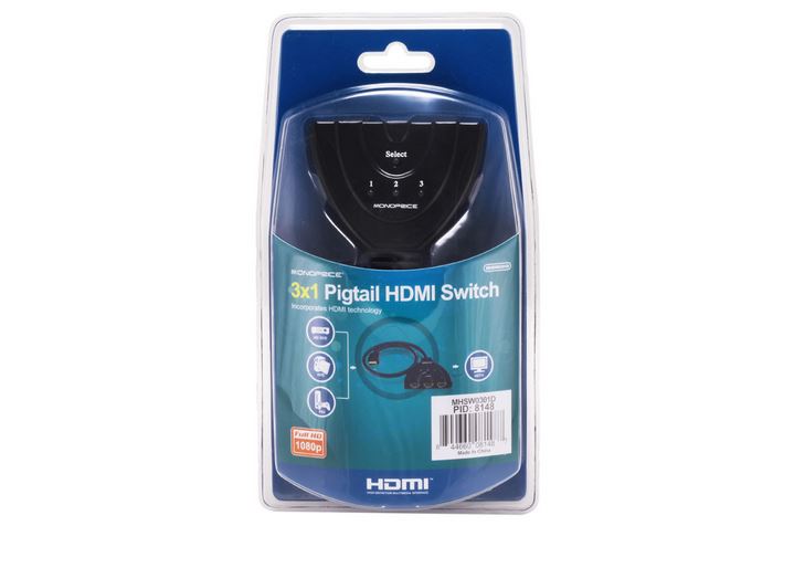 Hdmi Switch 3x 
