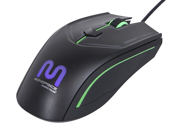 Gaming Mouse 6 Botones Con Ajuste Sensibilidad (Monoprice Mod.11155) 