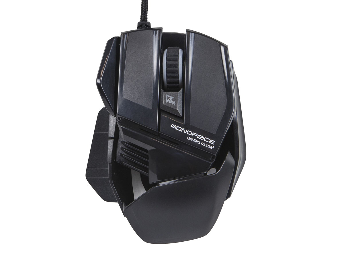 Gaming Mouse 6 Botones Con Ajuste Sensibilidad (Monoprice Mod.11154) 