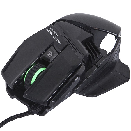 Gaming Mouse 6 Botones Con Ajuste Sensibilidad (Monoprice Mod.11154) 