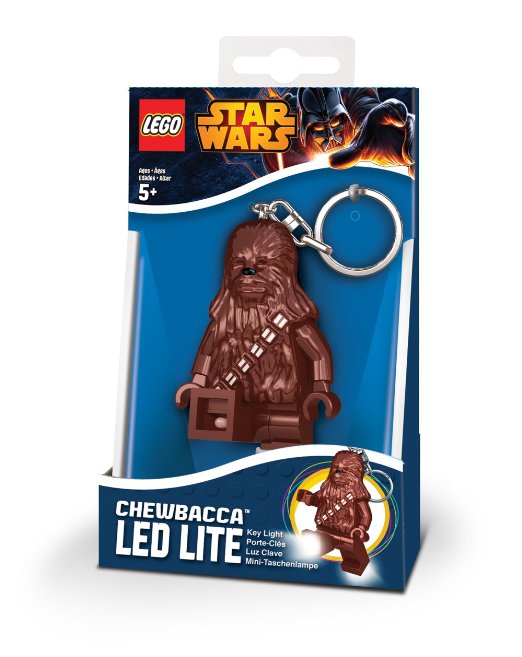 Llavero Con Luz Led Lego Star Wars Chewbacca 