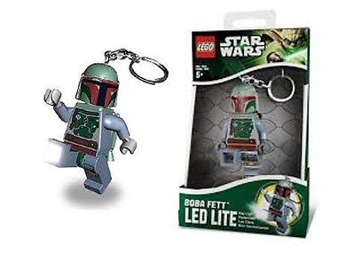 Llavero Con Luz Led Lego Star Wars Boba Fett 