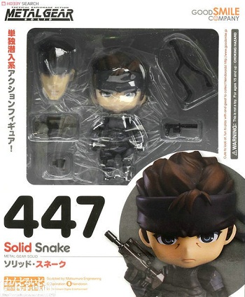 Figura Metal Gear Solid Snake - Nendoroid 