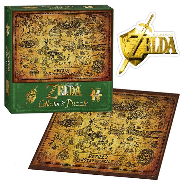 Puzzle The Legend Of Zelda -Collectors Edition- 550 Piezas 