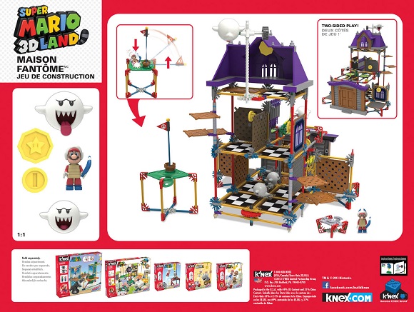 Knex Super Mario 3D Land Ghost House Building Set 