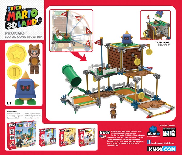 Knex Super Mario 3D Land Prongo Building Set 