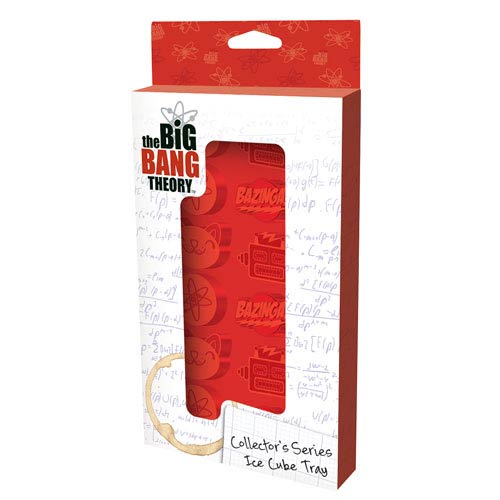Molde Silicona Cubos Hielo The Big Bang Theory (Venta Especial) 
