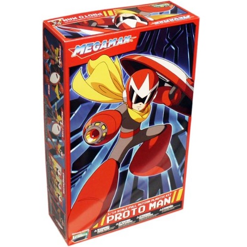 Figura Armable Megaman Escala 1:10 Protoman (Kotobukiya) 
