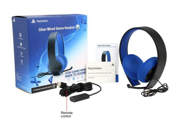 Audifono Headset Original Sony 7.1 Virtual Con Cable (Ps3-Ps4-Psvita) 