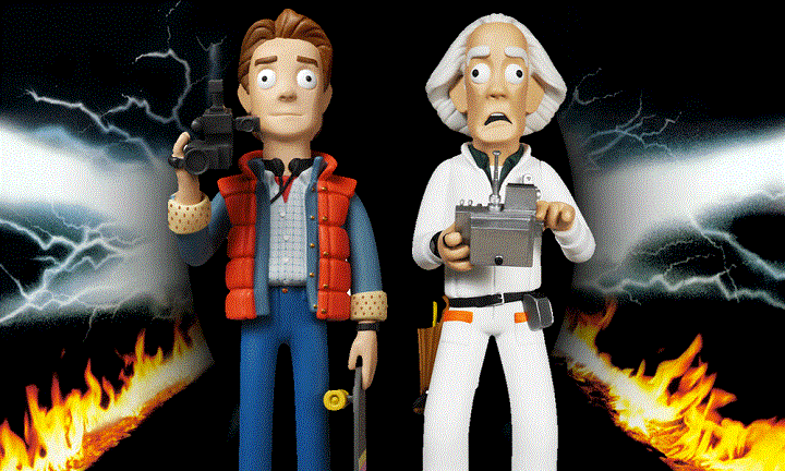 Figura Back To The Future Marty Mcfly Vinyl Idolz 