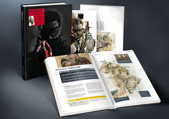 Metal Gear Solid V: The Phantom Pain Strategy Guide Collectors Edition 