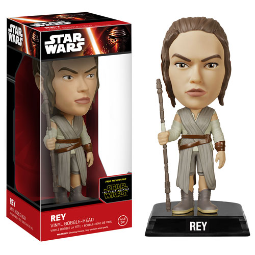 Figura Star Wars Episode VII Rey -Vinyl Bobble Head- 