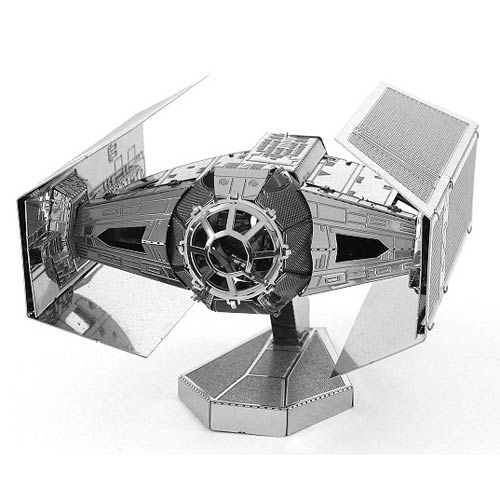 Figura Star Wars Darth Vader Tie Fighter Armable Metalica 