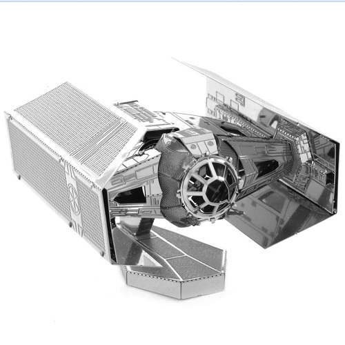 Figura Star Wars Darth Vader Tie Fighter Armable Metalica 