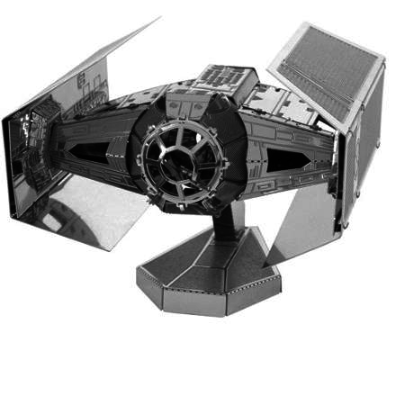 Figura Star Wars Darth Vader Tie Fighter Armable Metalica 