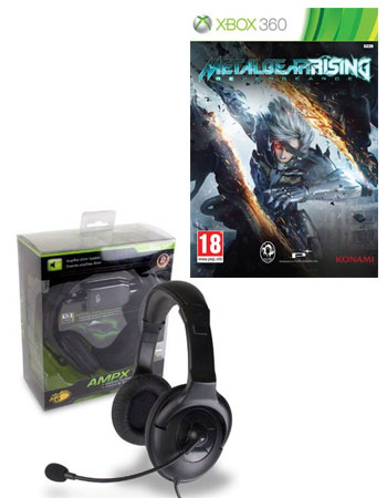 Audifono Juego Online + Juego Metal Gear Rising Revengeance 