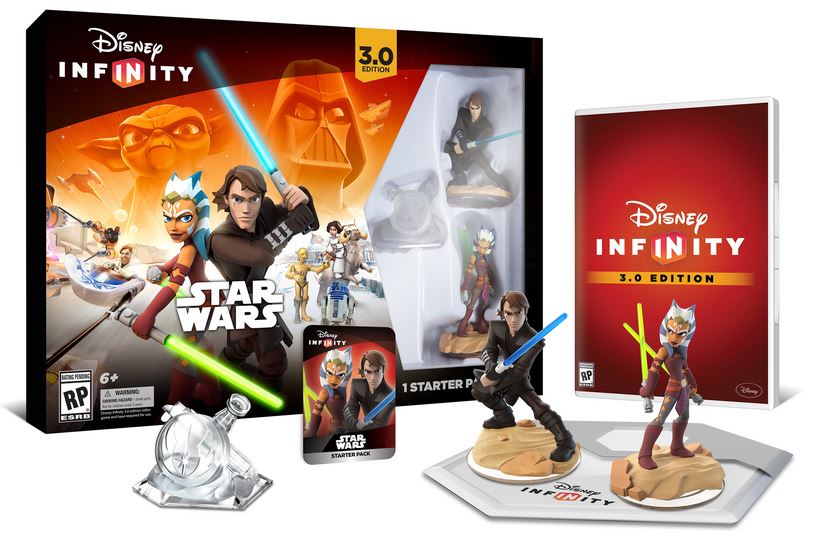 Disney Infinity: Star Wars Saga Starter Pack Bundle ( 2 Figuras ) 