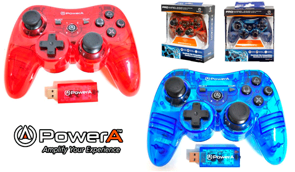 2 Controles Inalambricos 2.4ghz Rojo (Marca Power A) 