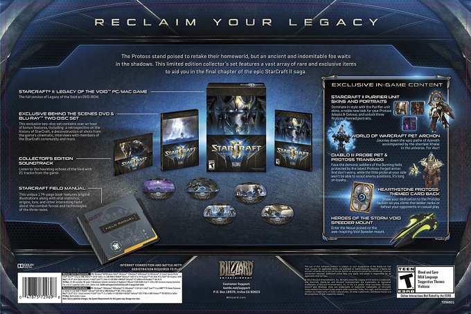 Starcraft II Legacy Of The Void Collectors Edition [Expansion] 