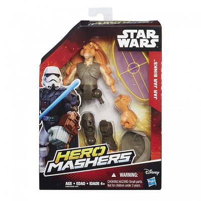 Figura Star Wars Hero Mashers Jar Jar Binks -Hasbro- 
