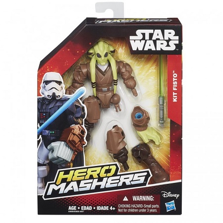 Figura Star Wars Hero Mashers Kit Fisto -Hasbro- 