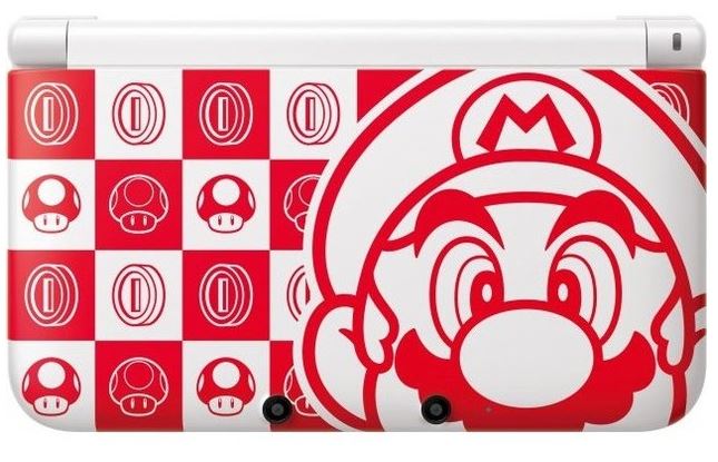 Consola 3Ds XL Mario White Edition (Venta Especial Halloween) 
