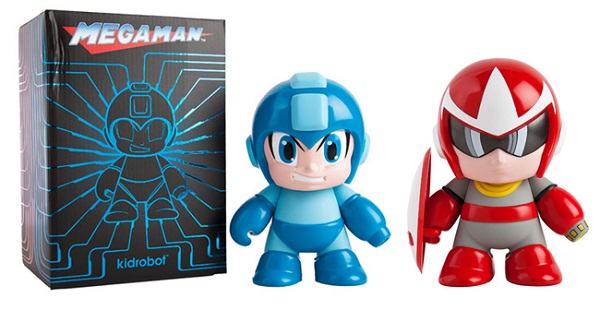 Figura Megaman Protoman (17 Cms.) Kidrobot (Venta Especial Halloween) 
