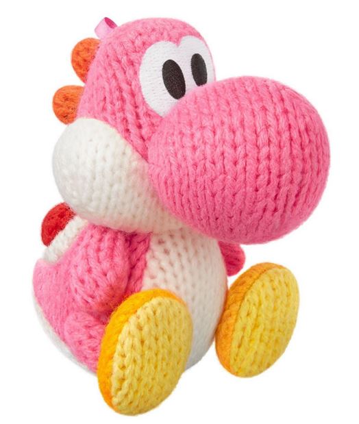 Amiibo: Yoshi Yarn Pink 