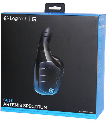 Logitech Gaming Headset G633 Artemis Spectrum 7.1 