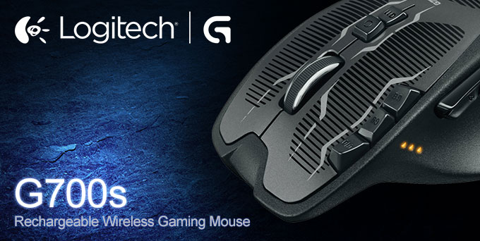 Logitech Gaming Mouse G700s Inalambrico Recargable 