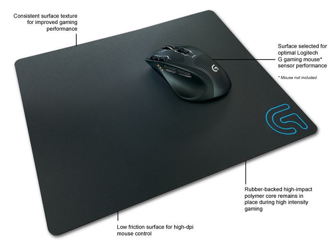 Logitech Gaming Mouse Pad G440 Hard Gaming High Dpi 