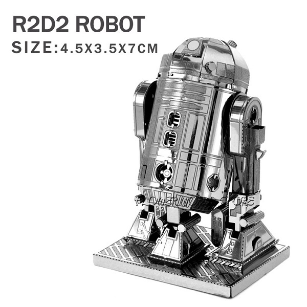 Figura Star Wars R2-D2 Armable Metalica 