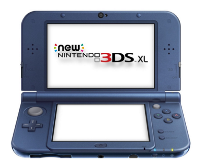 Consola 3Ds XL New Metallic Blue 