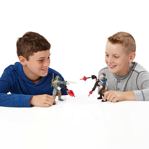 Figura Star Wars Hero Mashers Han Solo Vs Boba Fett -Hasbro- 