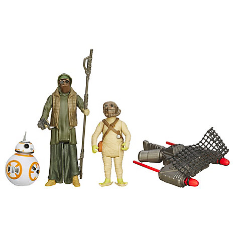Figuras Star Wars Bb-8 - Unkars Thug - Jakku Scavenger -Hasbro- 